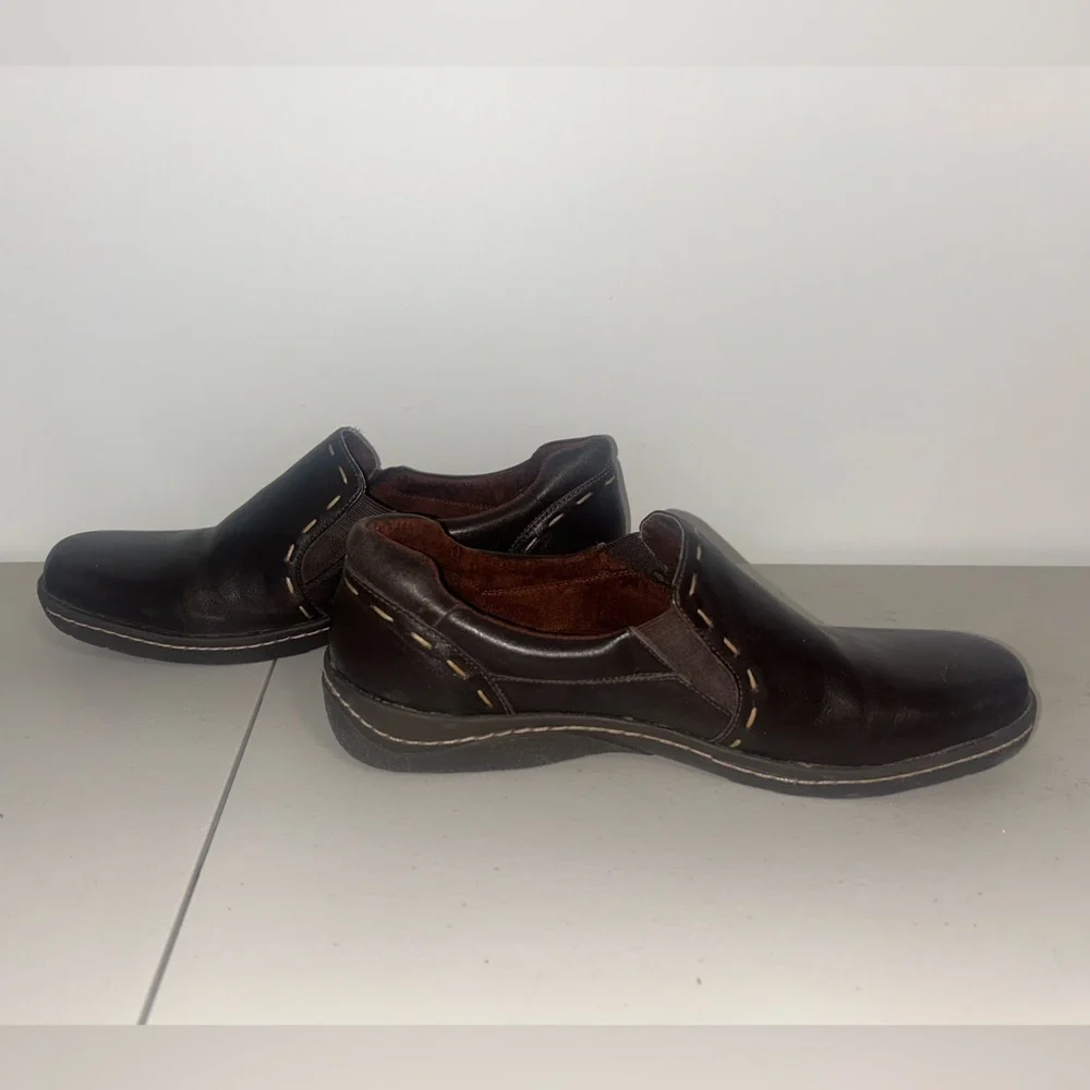 Naturalizer Brown Leather Loafers Women’s 9 Mansel